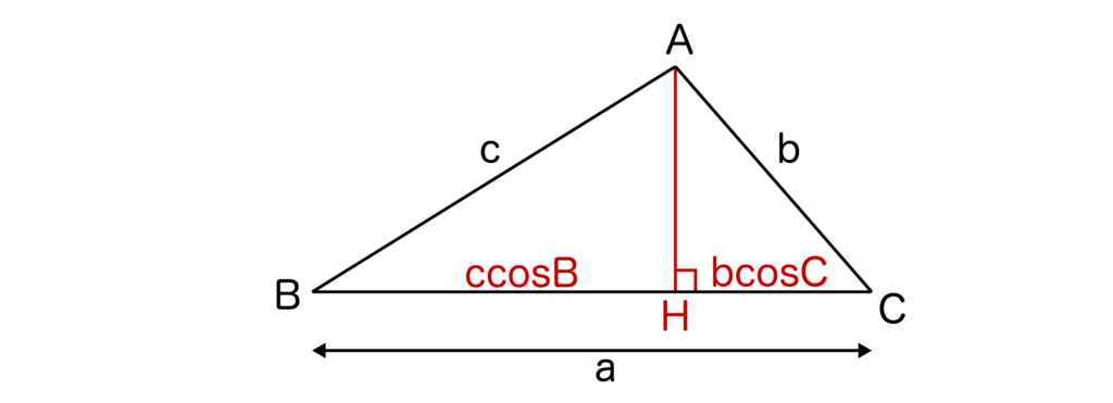 三角形の成立条件の証明（三角形ABC）