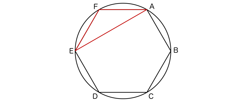 Pが二等辺三角形となるパターン